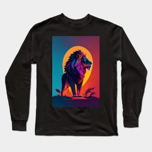 Lion The King Art Long Sleeve T-Shirt